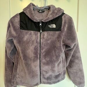 The North Face Girl's Oso Fleece full zip hoodie, size M (10-12)